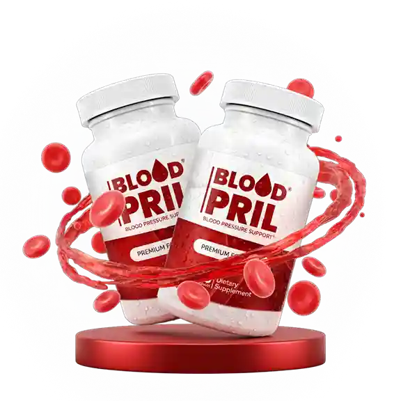 BloodPril Blood Pressure Support Premium Formula 60 Capsules 3 Bottle